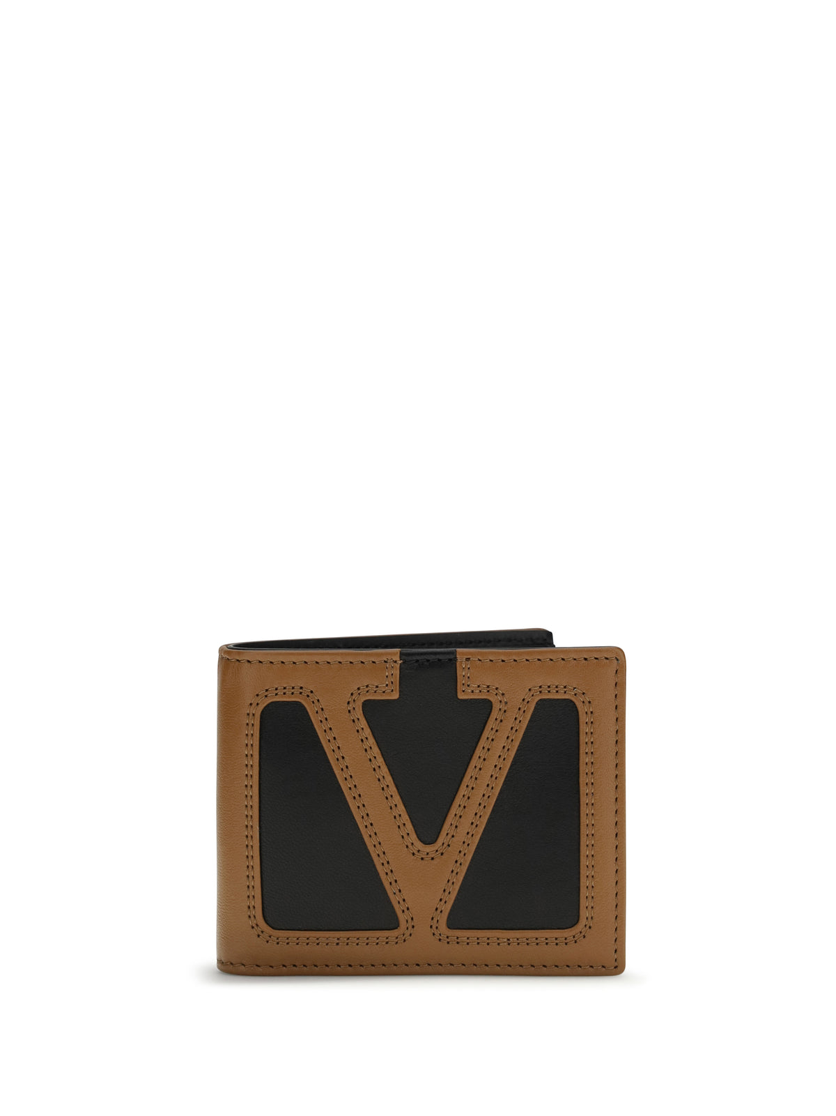 Valentino Garavani Viva Superstar Wallet - Black/Spice