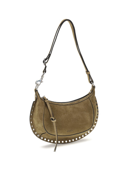 Isabel Marant Oskan Moon Shoulder Bag - Taupe