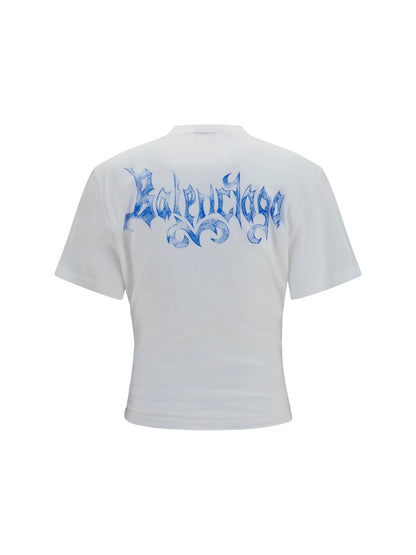 Balenciaga Sketchy T-shirt - Full White