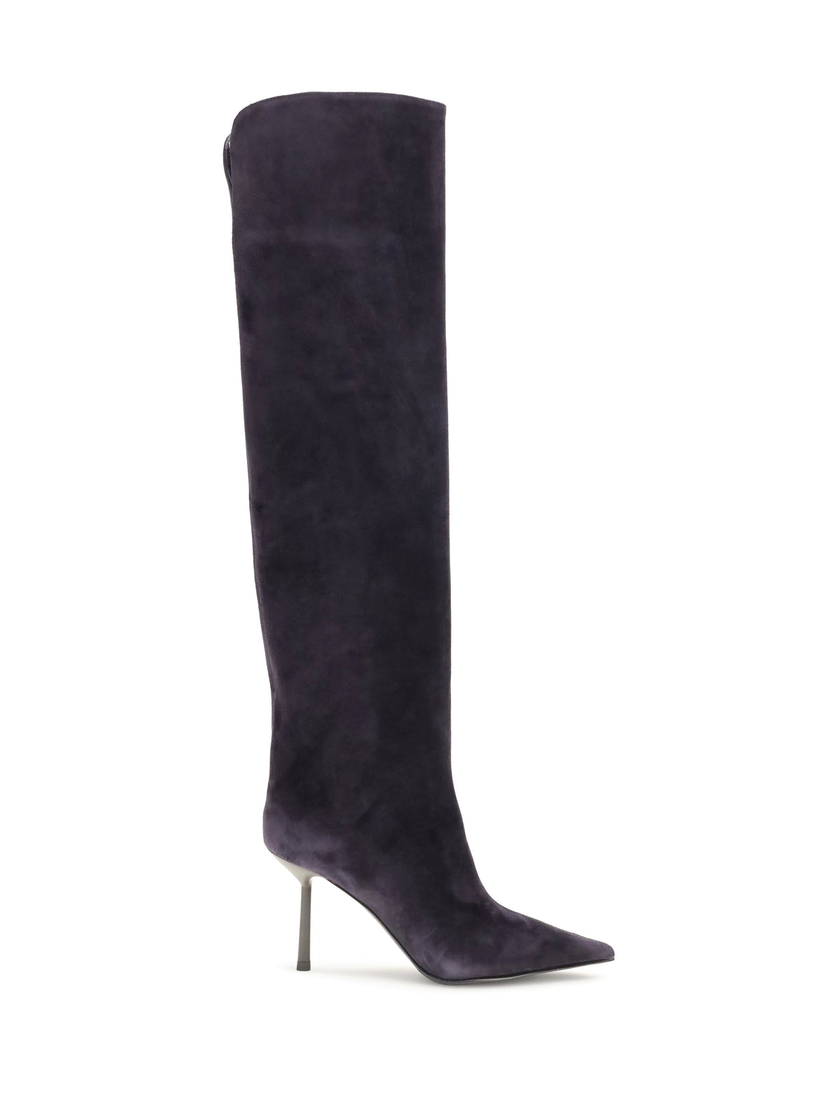 Le Silla Bella over-the-knee suede Boots - Muse