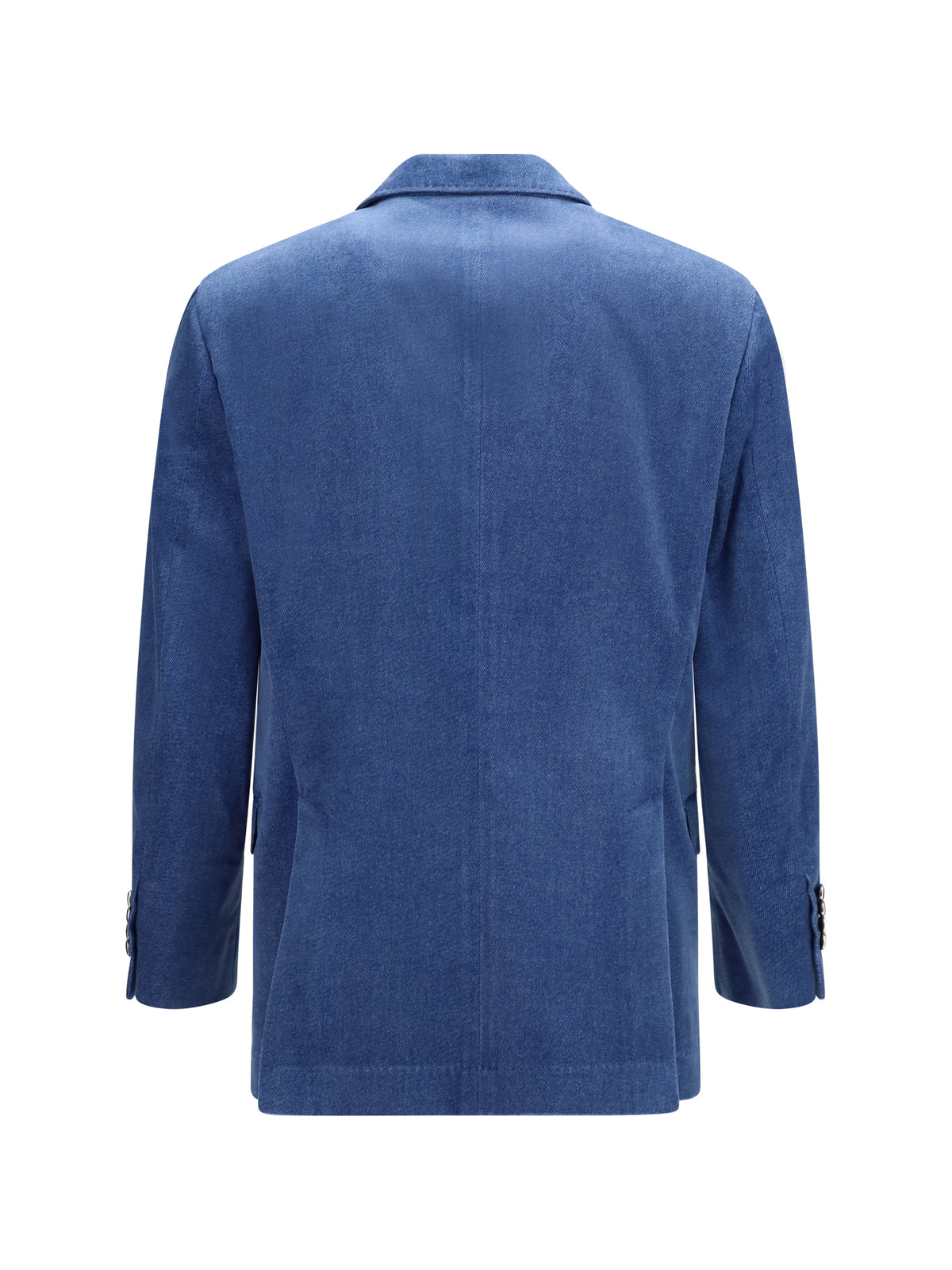Brunello Cucinelli Denim-effect tailored Blazer