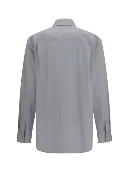 The Row Gavina Shirt - White Blue Stripe