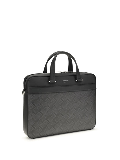 FERRAGAMO Monogram Work Bag
