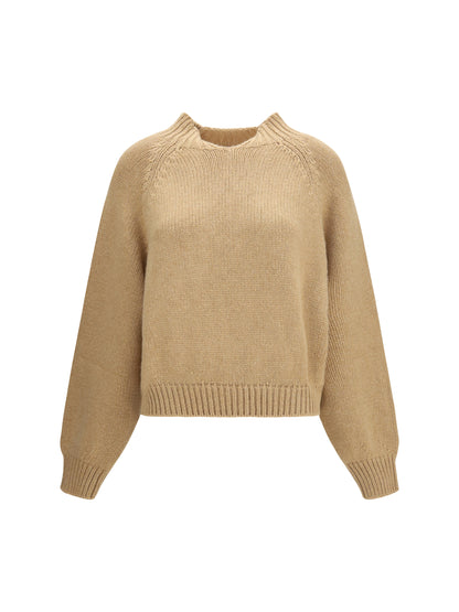 Khaite Cain cashmere Sweater - Biscotti