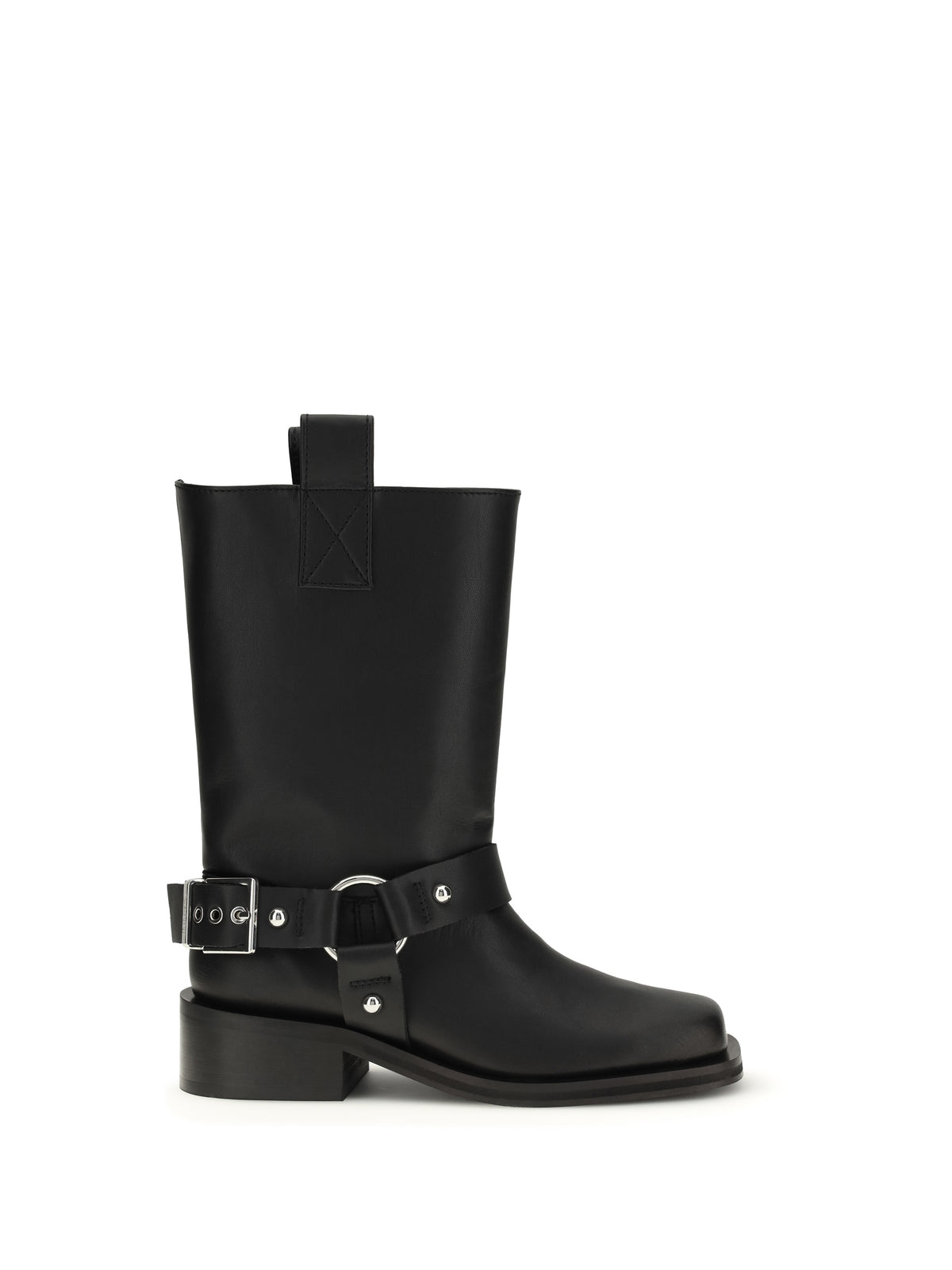 Ganni Biker Boots - Black