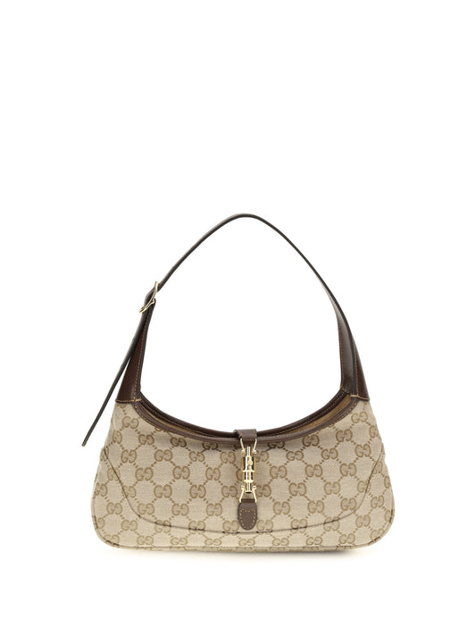 Gucci Medium Jackie Slim Shoulder Bag - Vintag.Sand/Dk Brown
