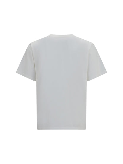 MM6 Maison Margiela Central-print T-shirt - Off White