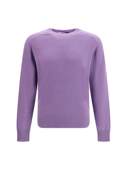 Brooksfield Crewneck Sweater - Aubergine