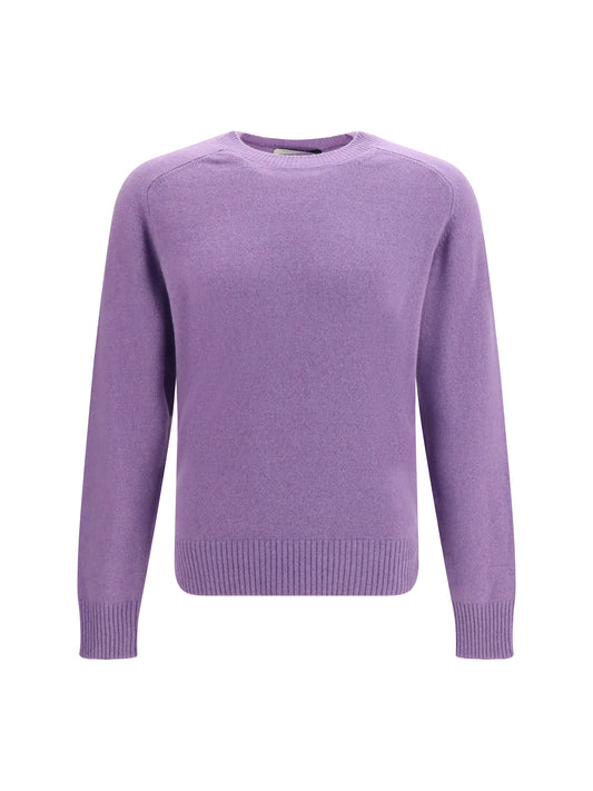 Brooksfield Crewneck Sweater - Aubergine