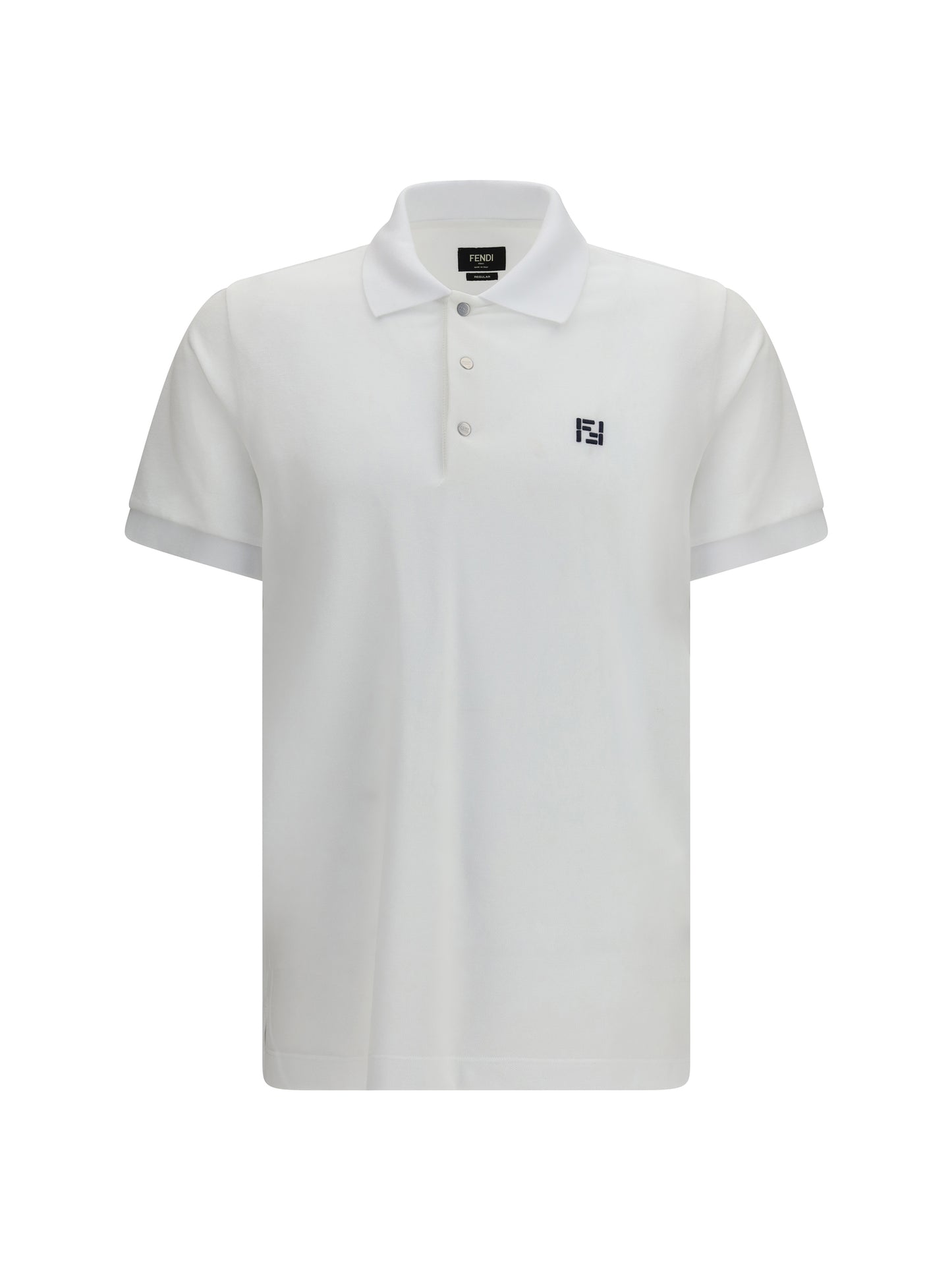 FENDI FF logo piqué Polo