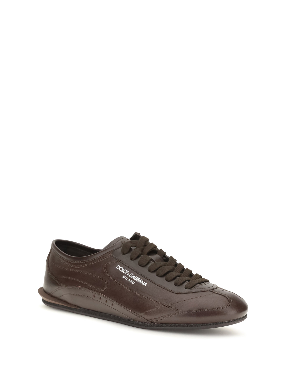 Dolce & Gabbana Lipari Low-Top Sneakers - Cioccolato Fondente