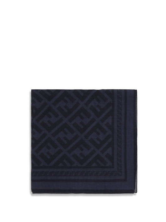 FENDI FF wool and silk Scarf