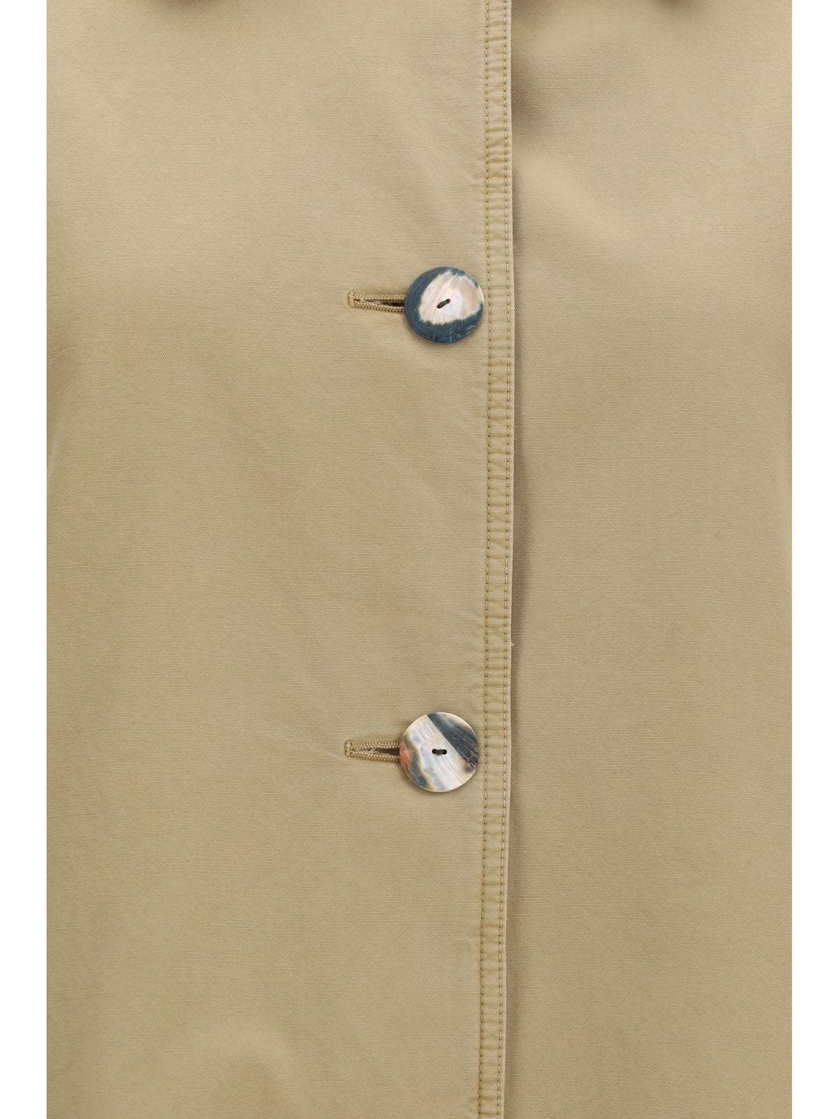 The Row Etoli cotton Coat - Beige