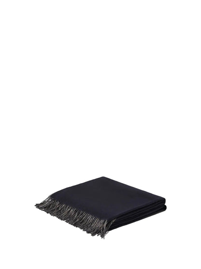 Brunello Cucinelli BLANKET - Blue/Brown