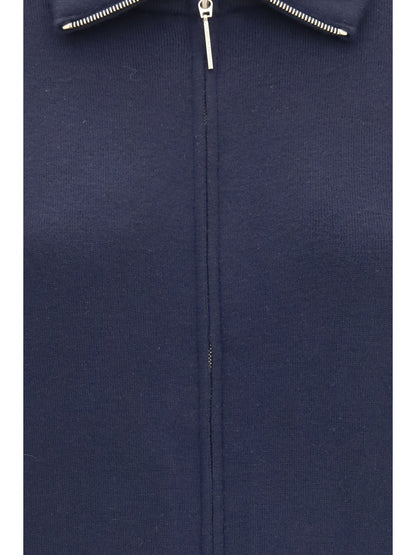 Giorgio Armani Padded virgin wool Bomber Jacket - Outer Space