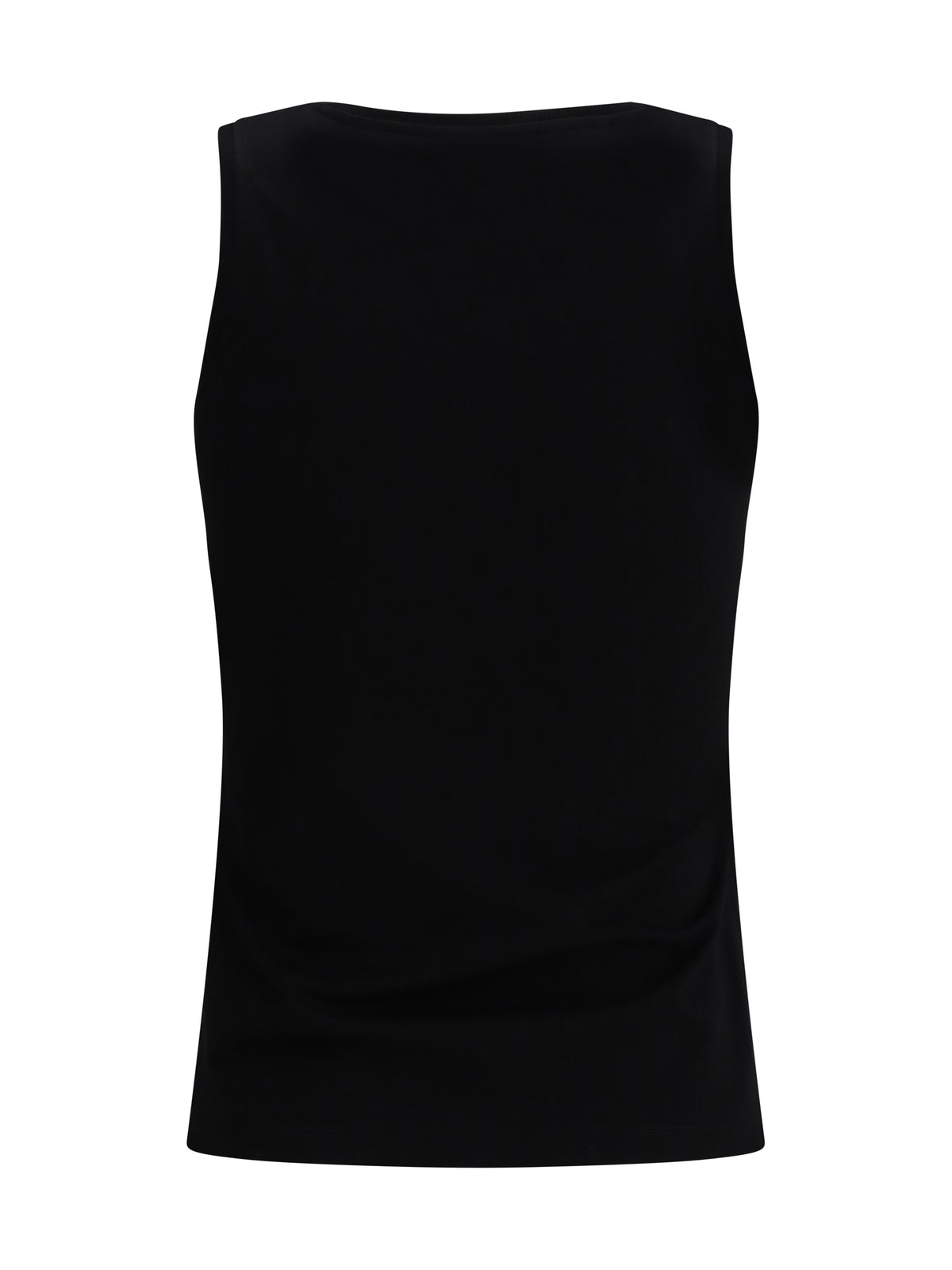 Balmain Paris brush print Tank Top - Noir/Blanc