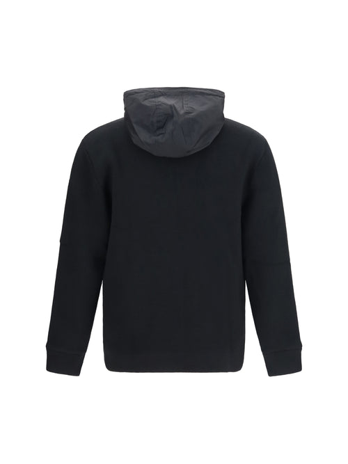 C.P. Company Reversible merino wool and stretch nylon Cardigan - Black