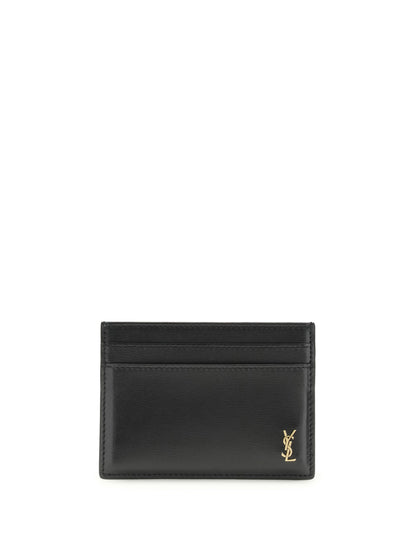 SAINT LAURENT Tiny Cassandre Card Holder