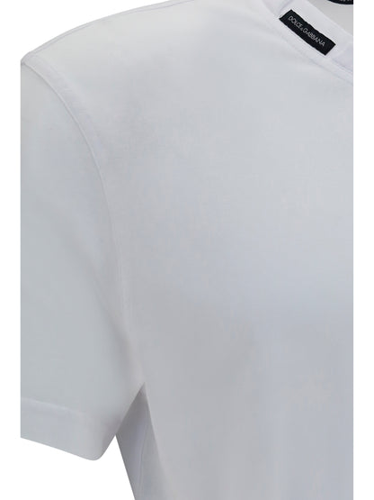 Dolce & Gabbana Cotton jersey T-shirt - White Ottico