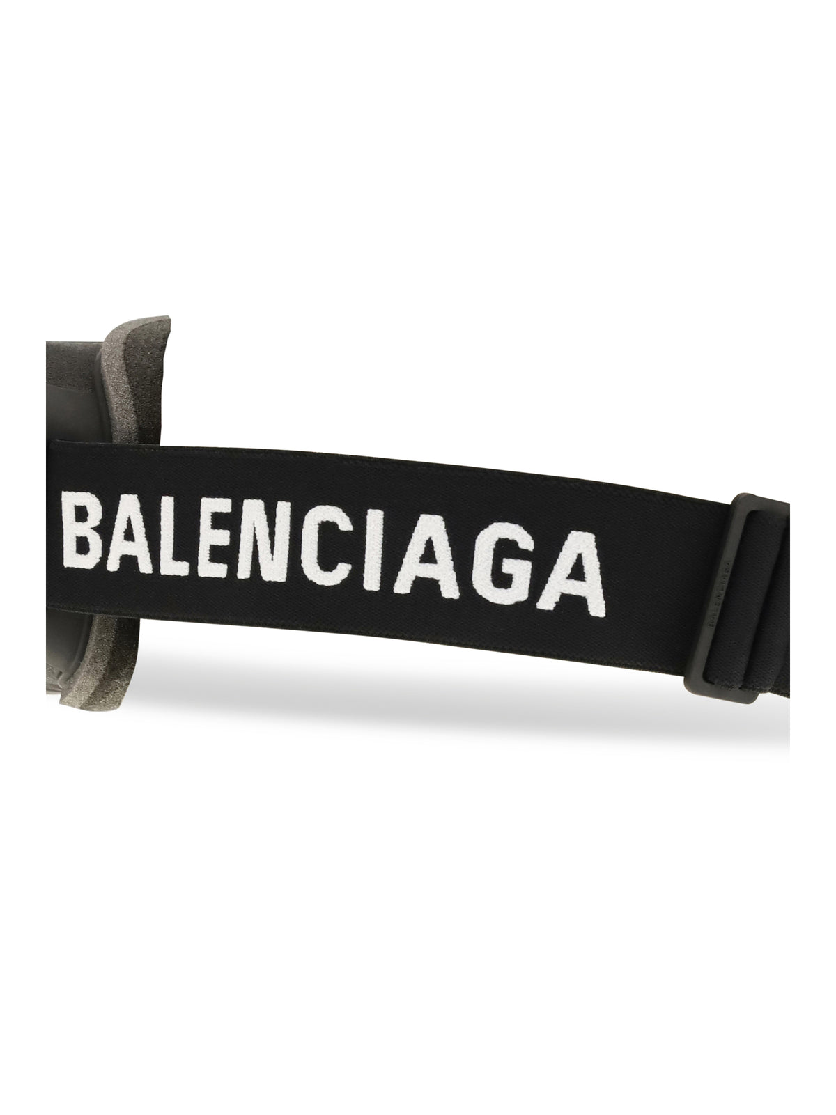 Balenciaga Mirrored Ski Mask Sunglasses - Mirror Silver
