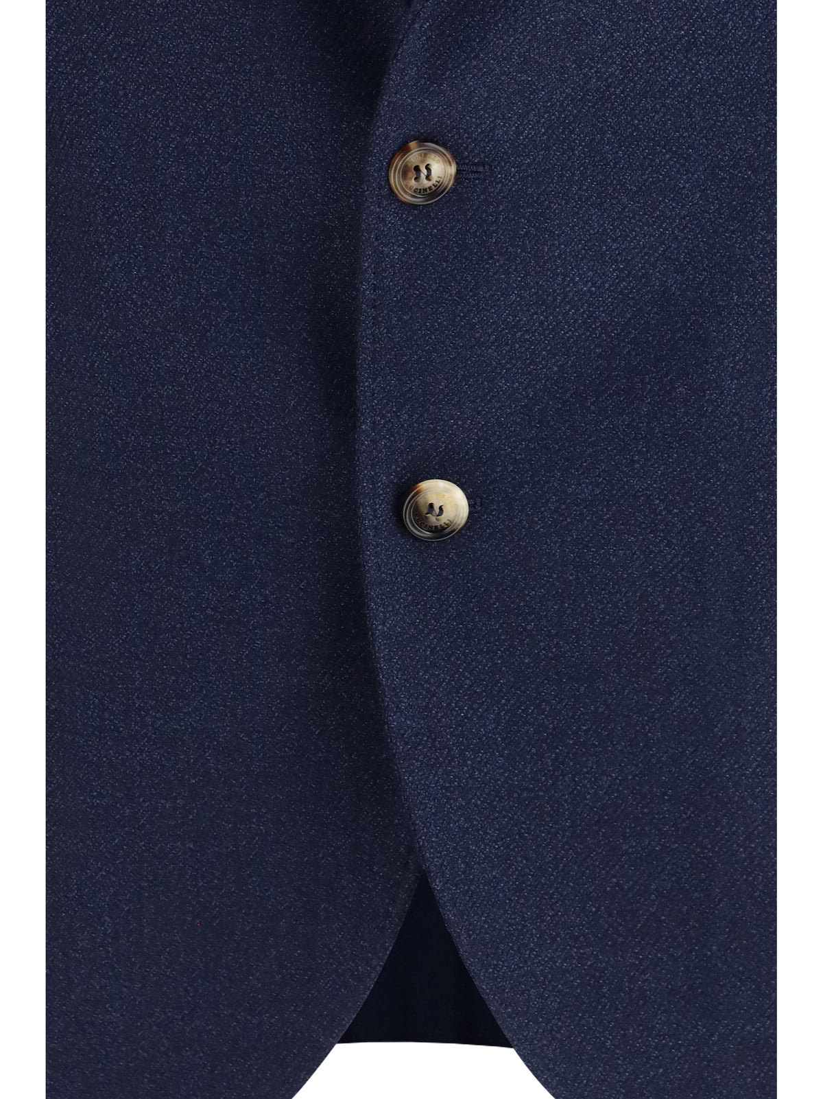 Brunello Cucinelli Single breasted wool Blazer - Navy
