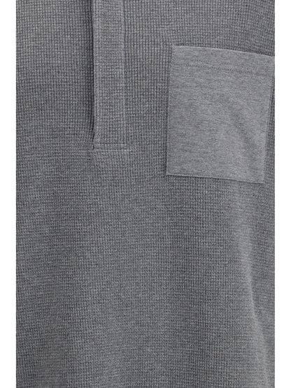 THOM BROWNE Long sleeve Polo Shirt