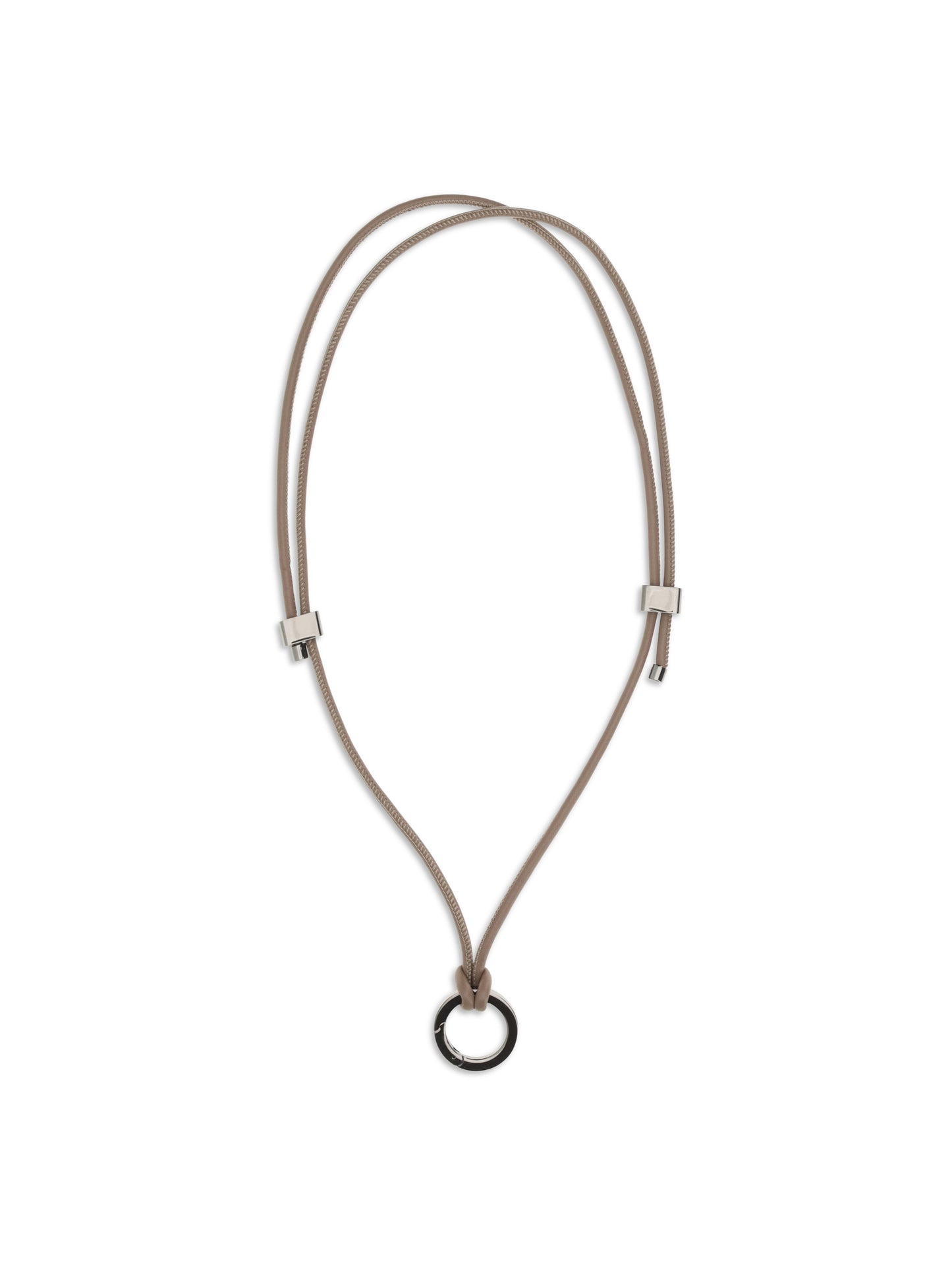 BRUNELLO CUCINELLI Leather eyeglass Cord with charm