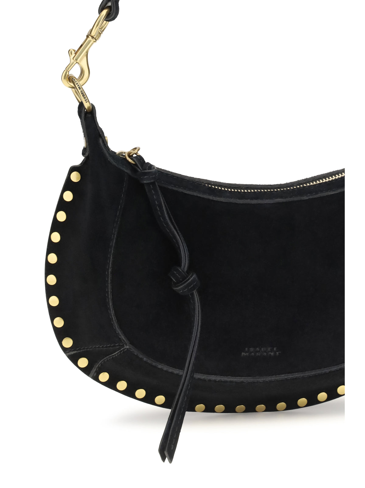 Isabel Marant Oskan Moon Shoulder Bag - Black