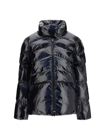 Pinko Glossy quilted Puffer Jacket - Black Limousine