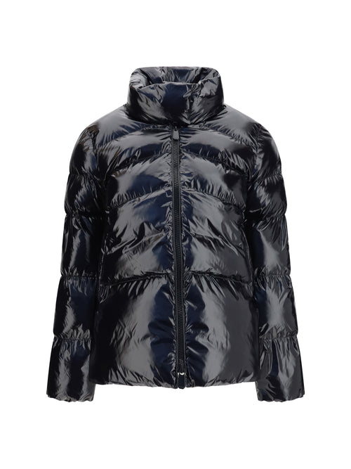 Pinko Glossy quilted Puffer Jacket - Black Limousine