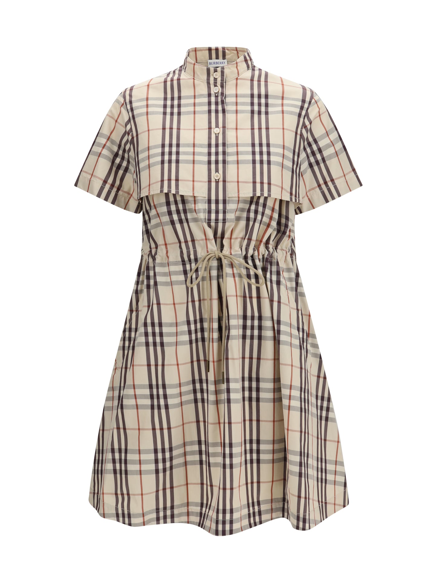 BURBERRY Cotton Check Dress