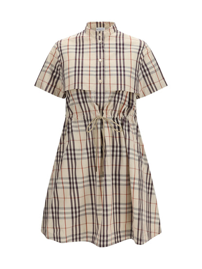 BURBERRY Cotton Check Dress