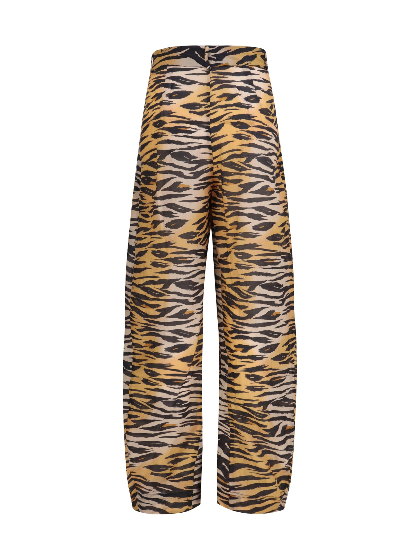 PINKO Barrel fit animal-print Pants