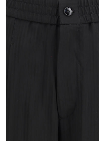 GIORGIO ARMANI Wide-leg viscose Pants
