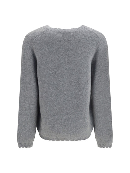 Allude V neck Sweater - 83