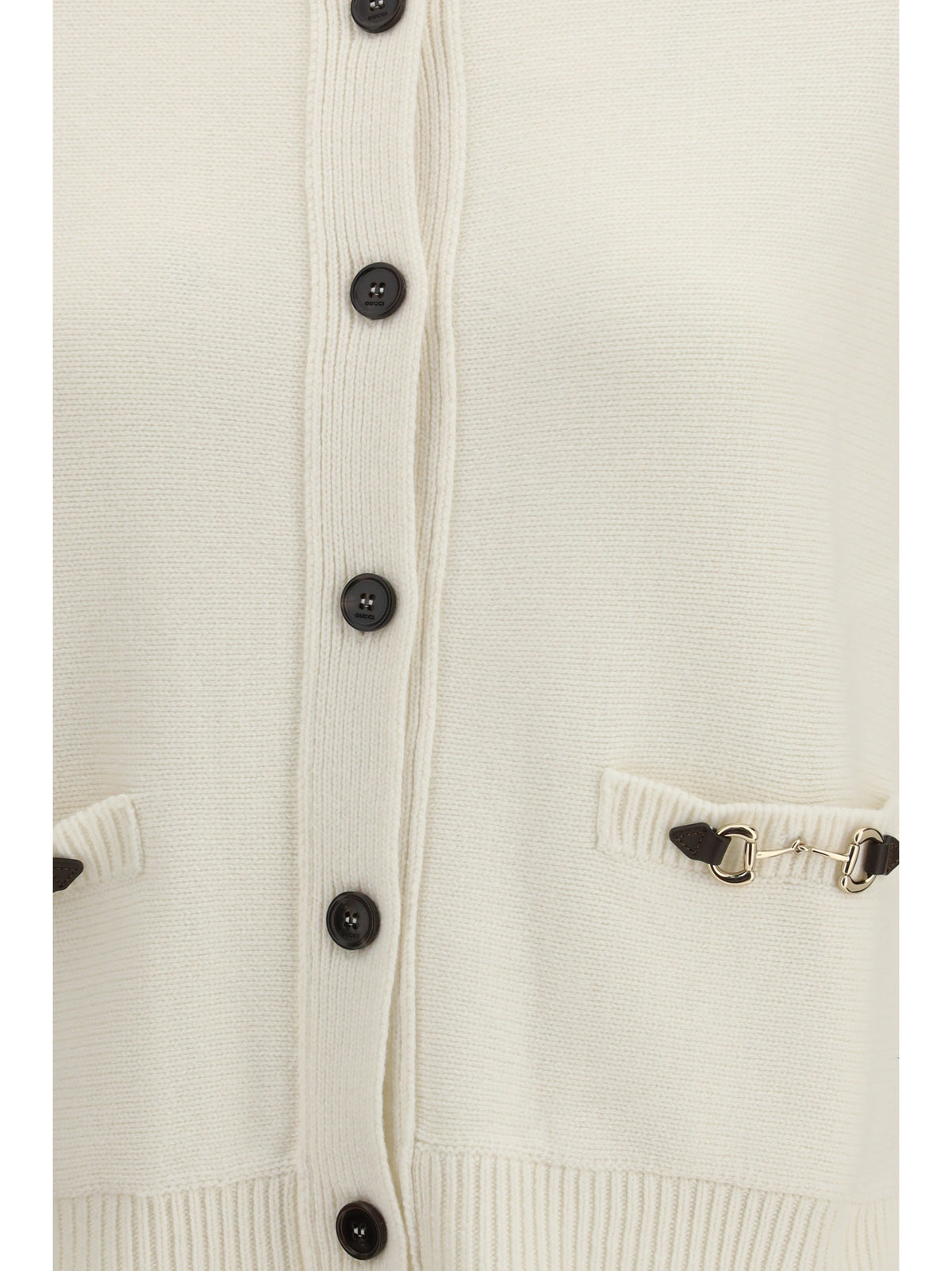 Gucci Wool and cashmere Cardigan - White/Mix