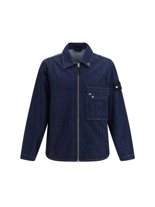 Stone Island Indigo 1200002 Denim Jacket - Blue Rinse