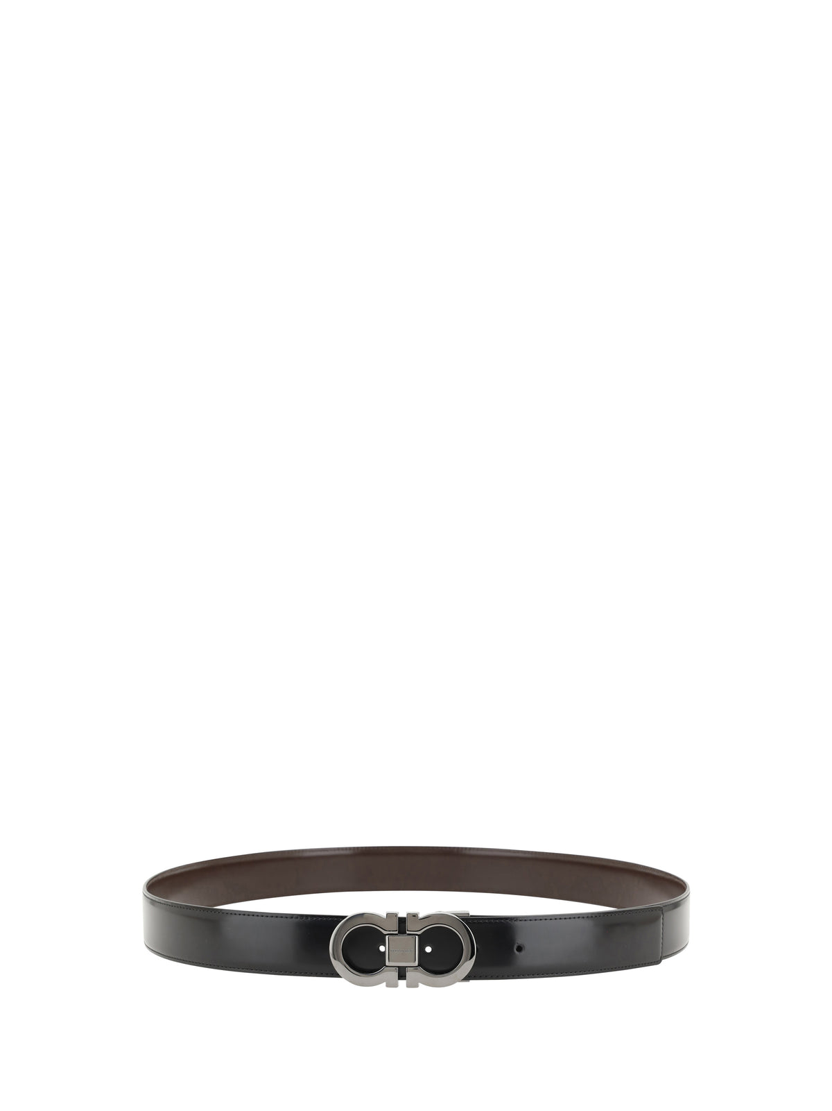 Ferragamo Gancini reversible Belt - Black