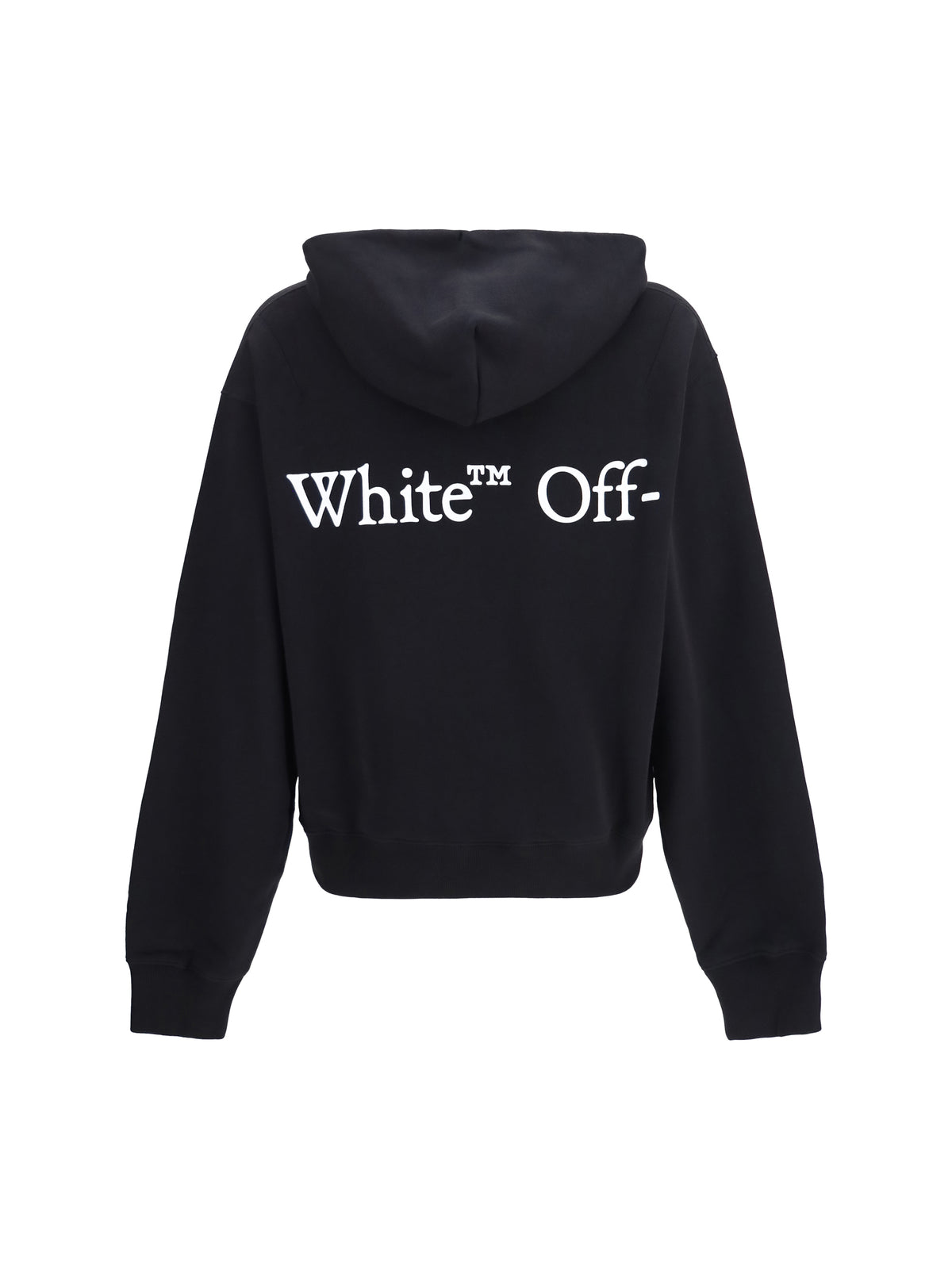 Off-White Bookish Scarf Hoodie - Black