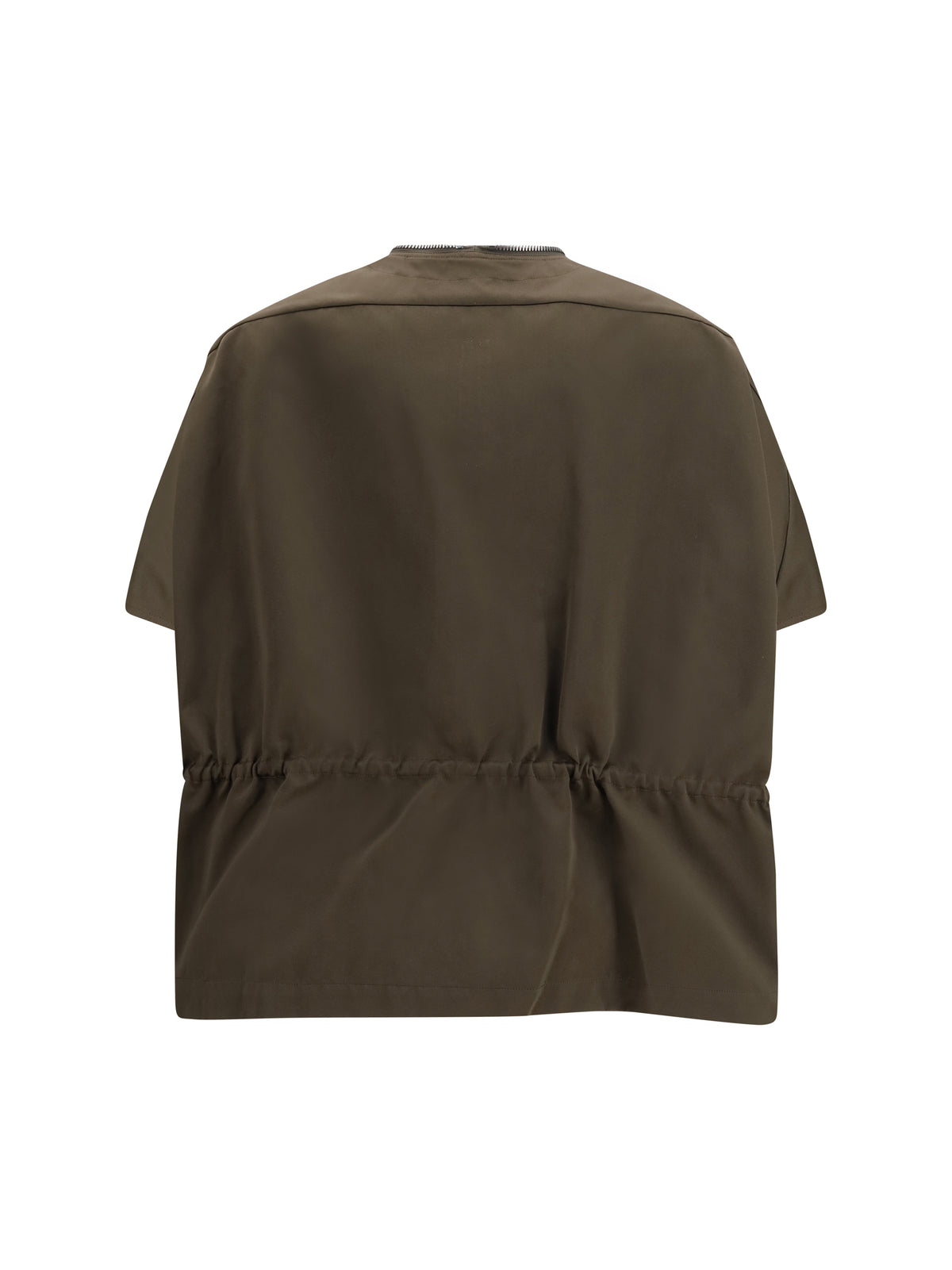 Rick Owens Satin Jacket - Dark Dust