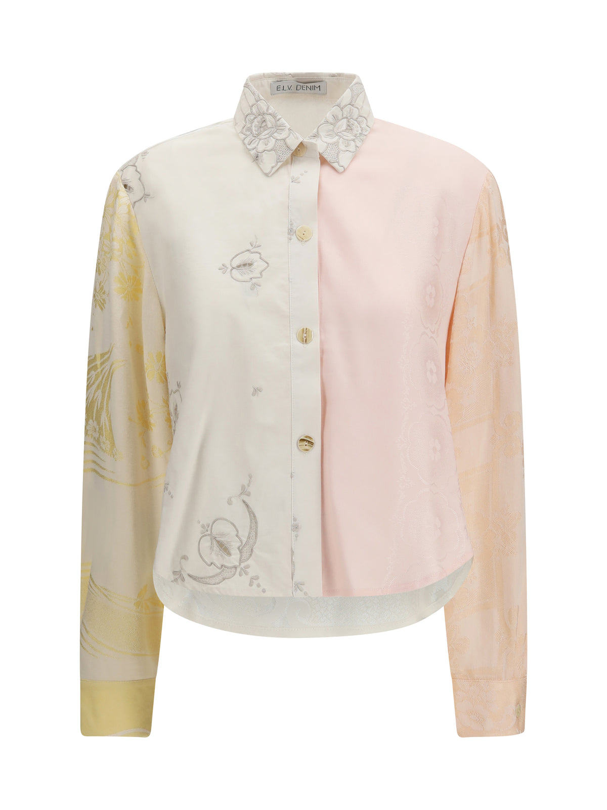 E.L.V. Denim Emilie embroidered Shirt - Multi