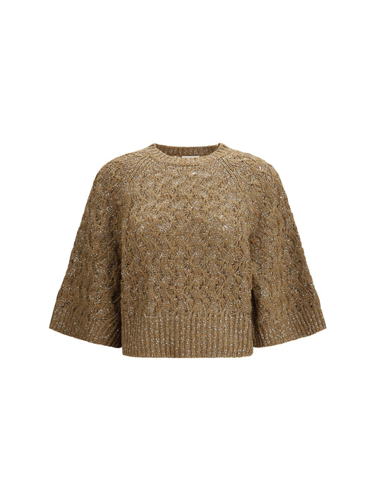 BRUNELLO CUCINELLI Open-knit construction Sweater