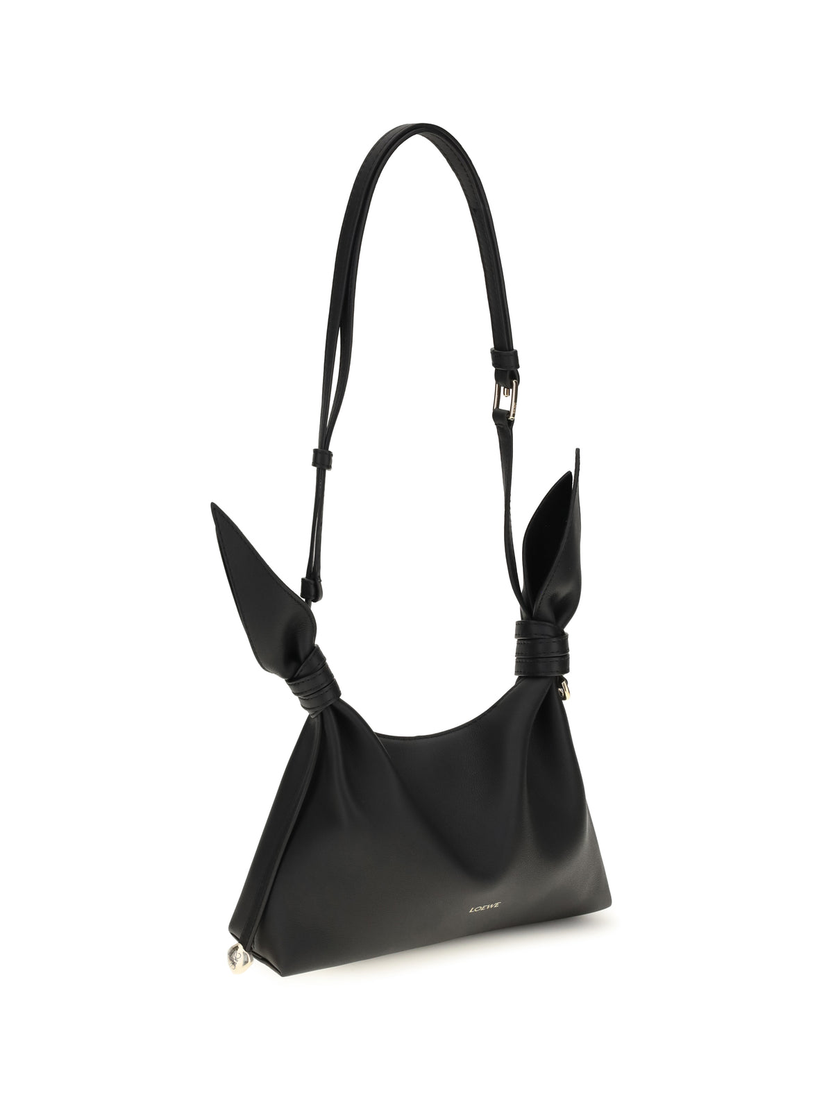 Loewe Scarf mini leather Shoulder Bag - Black