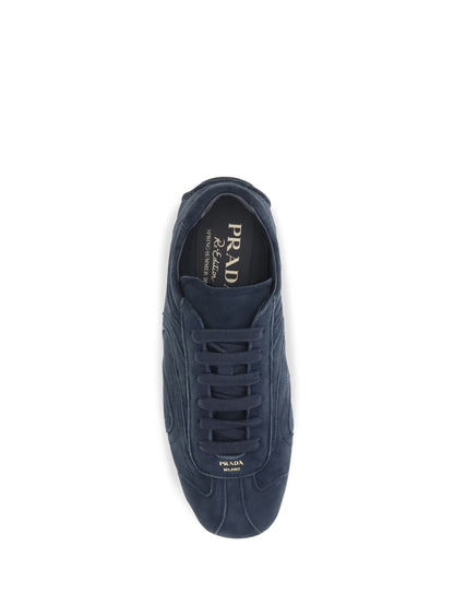 Prada Montecarlo Re-Edition 2005 Sneakers - Bleu