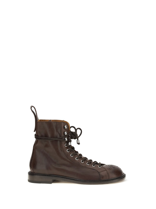 Versace Billy leather ankle Boots - Radica-Palladium