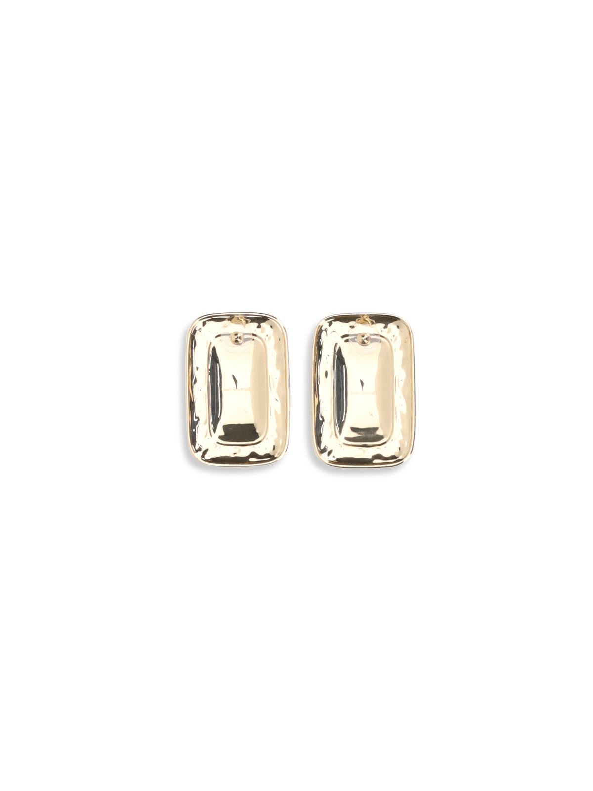 Self-Portrait Mottled gold Earrings