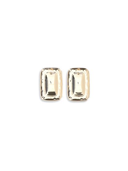 Self-Portrait Mottled gold Earrings