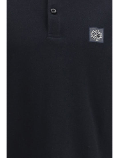 STONE ISLAND Short-sleeved Polo Shirt