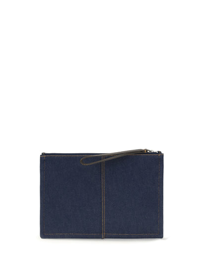 FENDI Medium denim Pouch