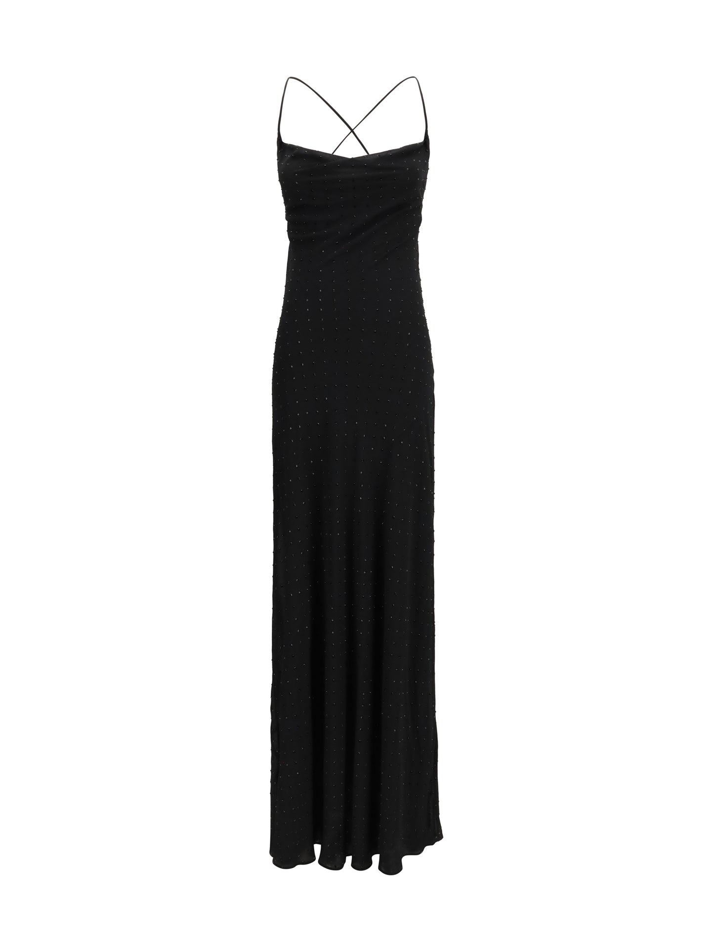 PINKO Long strass Slipdress